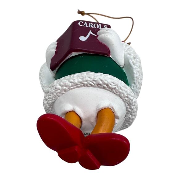 Vintage Daisy Duck Caroling Christmas Ornament Hanging Holiday Decor Collectible - Picture 6 of 8